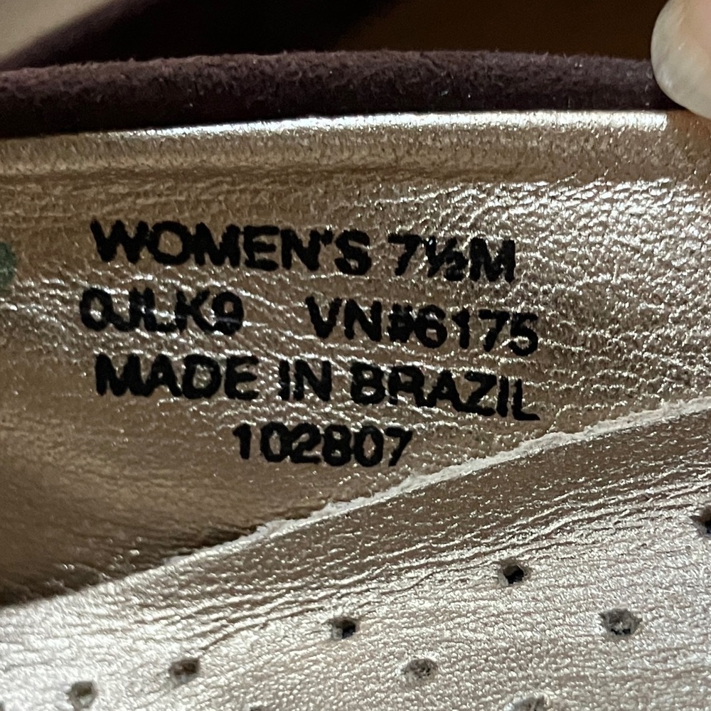 L.L. Bean Dark Brown Leather Flats - Picture 8 of 15